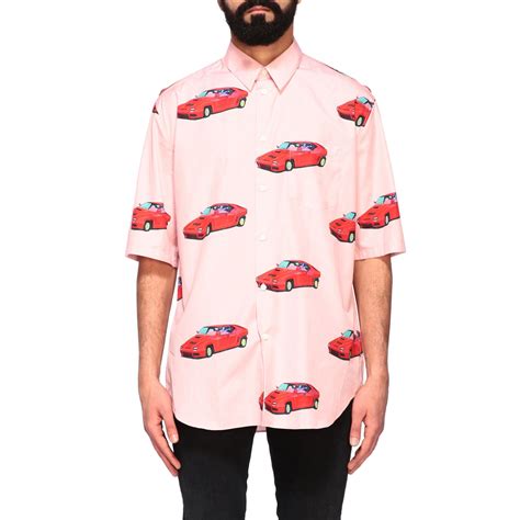 versace hemd rosa|All Shirts .